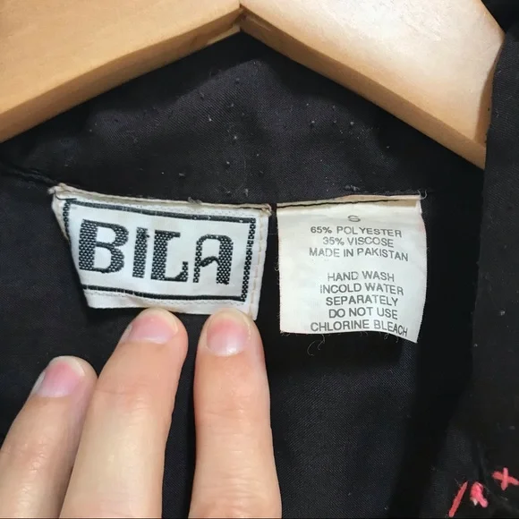 Vintage Boho Embroidered Blouse Sm/Med) - Picture 6 of 7